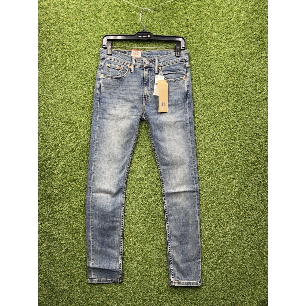 Levis 519 Jeans Mens 30x30 Extreme Skinny Stretch Sits Below Waist Medium Wash